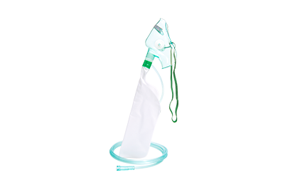 Well Lead Oxygen Reservoir Mask
